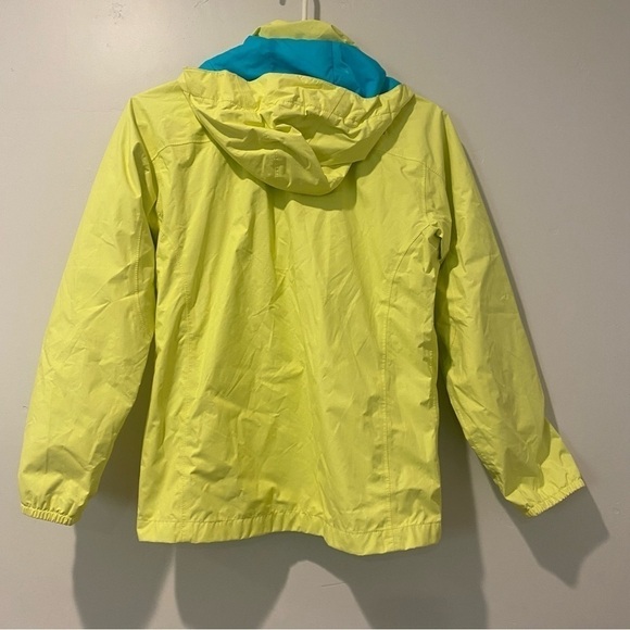 The north face rain jacket neon yellow Kids 14/16 - Picture 2 of 7